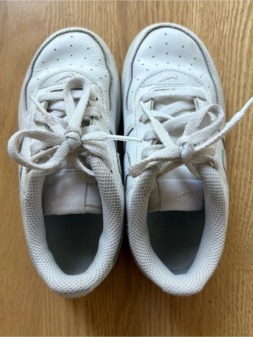 Nike Air Force 1 Low Triple White Toddler 10C Sneakers